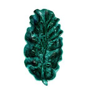 Vintage Leaf Serving Decorative Dish. Made In USA #108. 1 Scuff On Bottom. As-Is